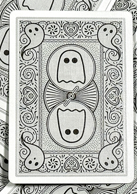 BICYCLE BOO BACK GREY playing cards