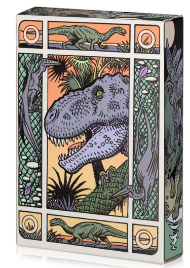 Dinosaurs playing cards by Art of Play.
