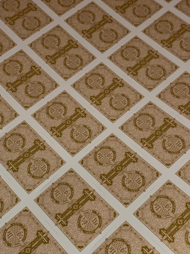 Pink standards, Uncut sheet - Paperdecks