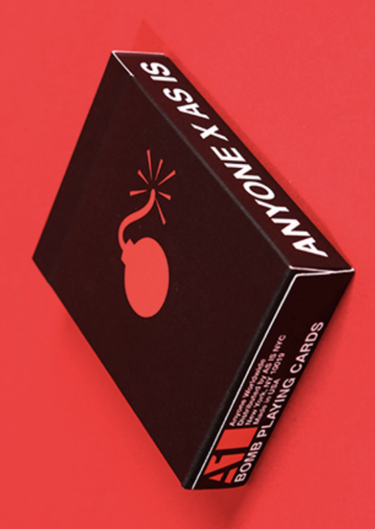 Anyone X AS IS bombs V1 playing cards- Paperdecks