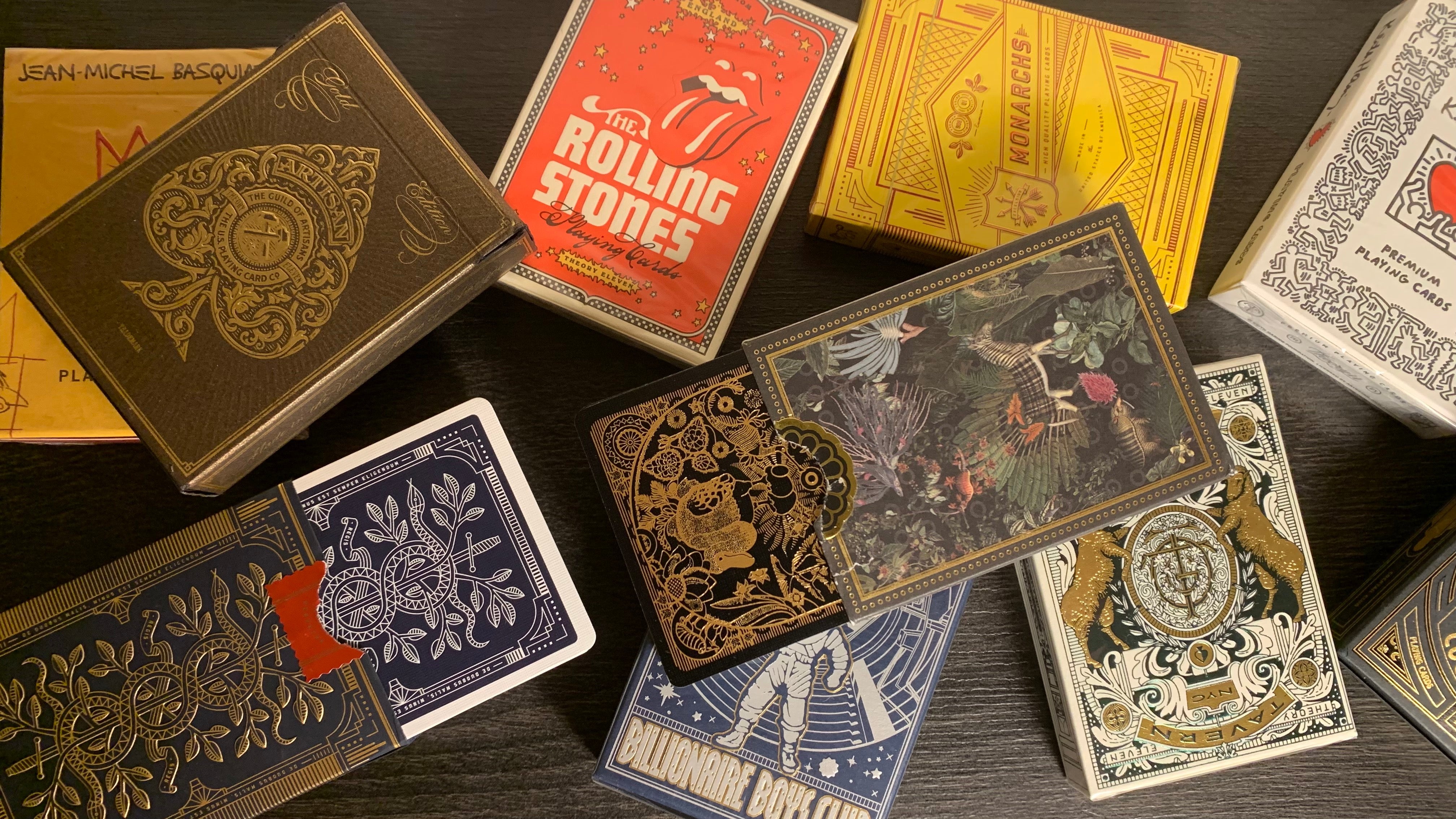 Paper Deck THEORY11 playing cards, luxury custom decks for magic and cardistry ...