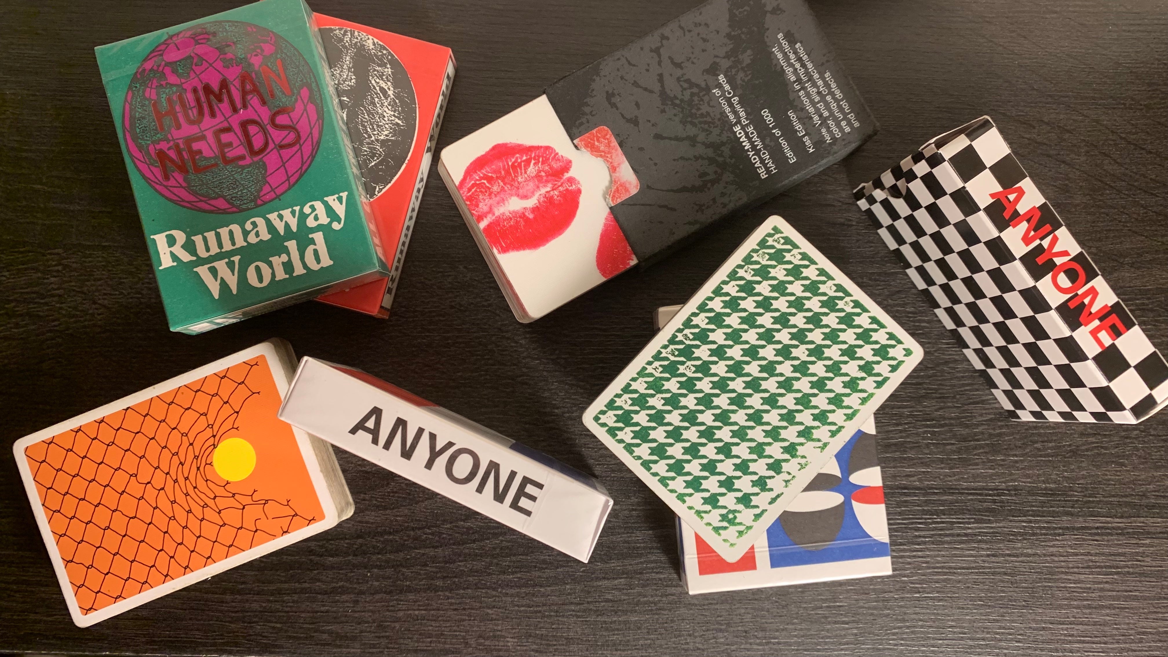 Paper Deck ANYONE worldwide playing cards for cardistry, limited edition decks ...