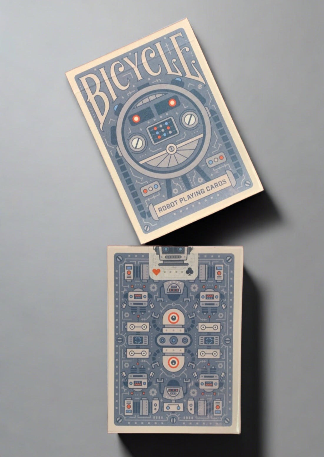 bicycle playing cards robot edition penguinmagic.com