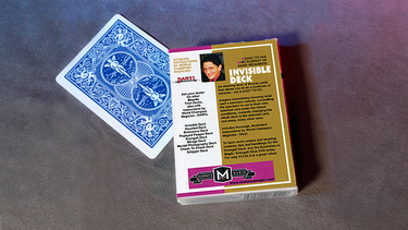 INVISIBLE DECK BICYCLE CARDS BLUE
