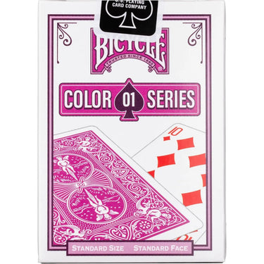 BICYCLE COLOUR SERIES #1 BERRY PLAYING CARDS