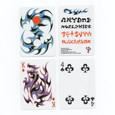 ANYONE DOT PLAYING CARDS FALMING DOTS