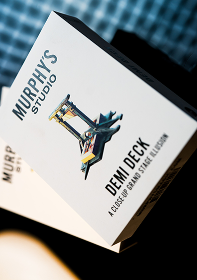Paper Gimmick DEMI DECK (GIMMICK & ONLINE INSTRUCTIONS) BY ANGELO CARBONE – Paperdecks