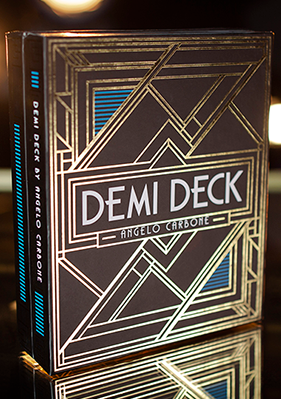 DEMI DECK (GIMMICK & ONLINE INSTRUCTIONS) BY ANGELO CARBONE