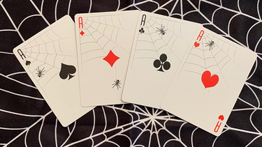 BICYCLE SPIDER GREEN PLAYING CARDS