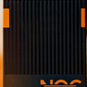 NOC3000X3 : BLACK/ORANGE PLAYING CARDS
