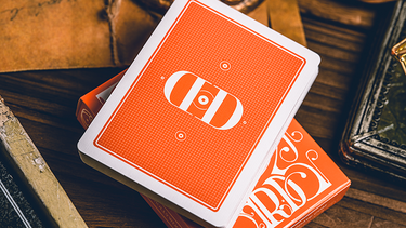 SMOKE & MIRRORS PLAYING CARDS V9 ORANGE EDITION
