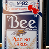 bee X Cherry casino playing cards BLUE EDITION