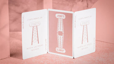 JERRY'S NUGGET ROSE GOLD PLAYING CARDS