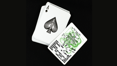 HEATH BACK  PLAYING CARDS LENNART GREEN EDITION