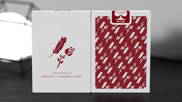 RED MXS CASINO PLAYING CARDS