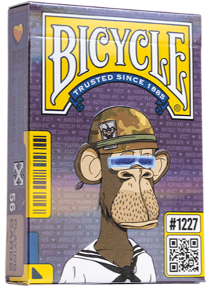 BICYCLE BORED APE PLAYING CARDS