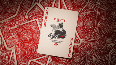 THEORY11 X OBEY RED EDITION PLAYING CARDS