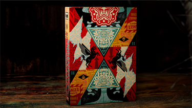 OBEY X THEORY11 COLLAGE PLAYING CARDS