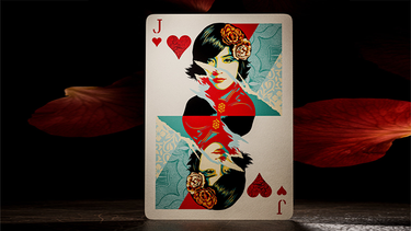 OBEY X THEORY11 COLLAGE PLAYING CARDS