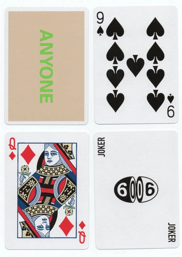 Anyone playing cards CAP LOGO BEIGE GREEN