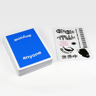 ANYONE OG BLUE LOGO PLAYING CARDS