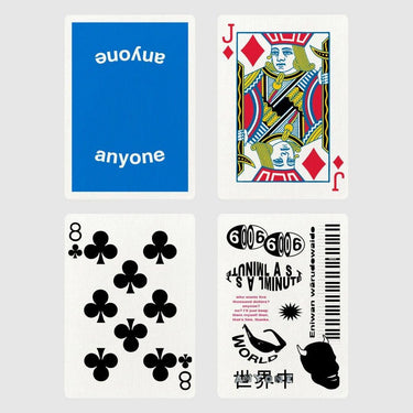 ANYONE OG BLUE LOGO PLAYING CARDS