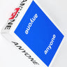 ANYONE OG BLUE LOGO PLAYING CARDS 