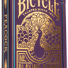Bicycle purple peacock playing cards 