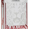 DAVID BLAINE BLACK LIONS PLAYING CARDS RED EDITION
