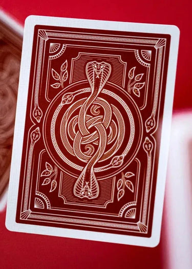 cobra playing cards