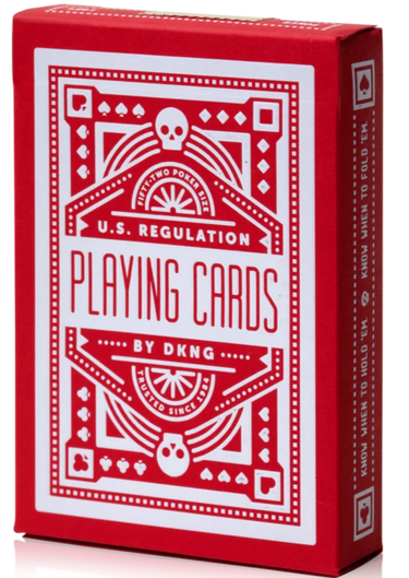 art of play wheels red dkng playing cards