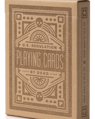 DKNG GREEN WHEELS PLAYING CARDS 