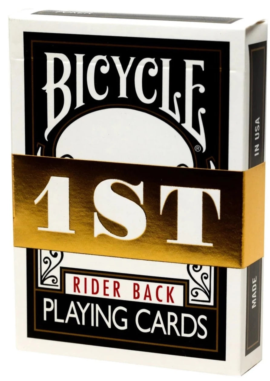 1st playing cards by bicycle and Chris Ramsay black edition of 5000