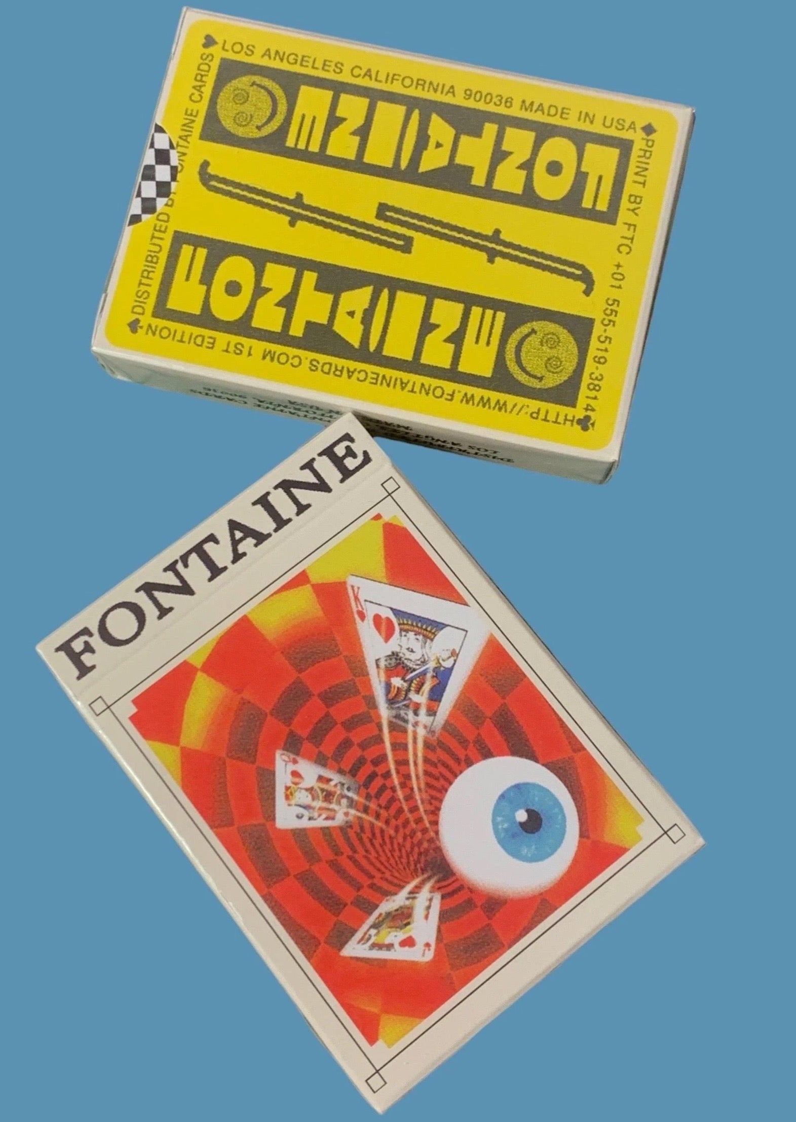 FONTAINE RAVE PLAYING CARDS