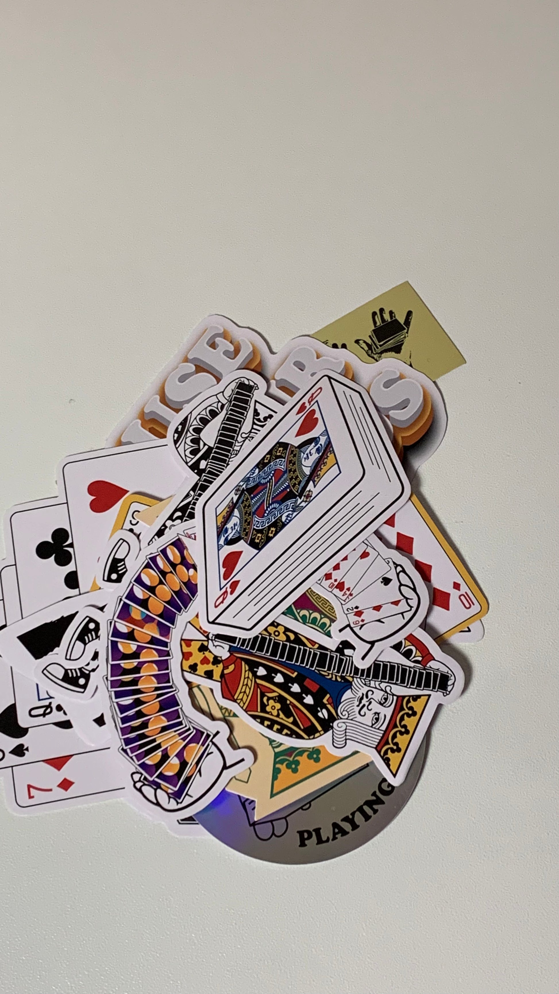 STICKER PACKS V3 playing cards cardistry sticker magic magician ...