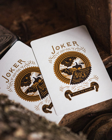 GREEN DRIFTERS PLAYING CARD