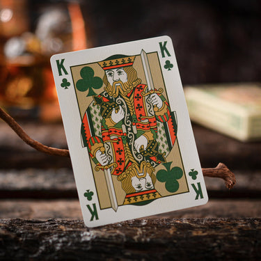 THE NOTORIOUS GAMBLING FROG GREEN PLAYING CARDS