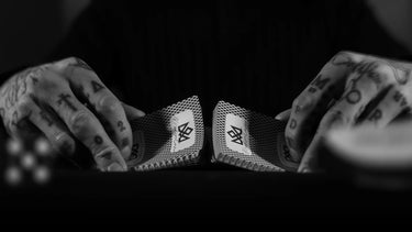 MADISON BLACK SHAPRS PLAYING CARDS