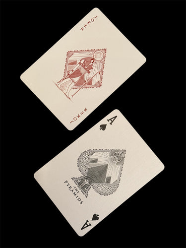 WONDR THE PYRAMIDS PLAYING CARDS