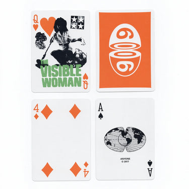 ANYONE 6006 RED PLAYING CARDS