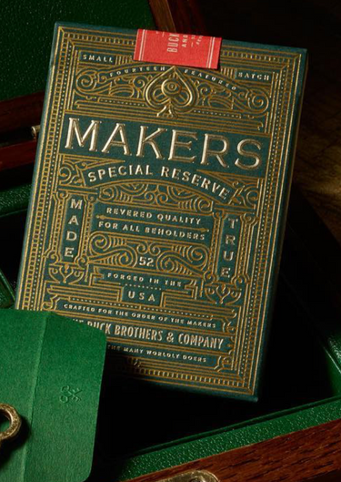 GREEN MAKERS PLAYING CARDS