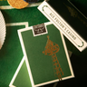 ACE FULTONS GREEN & GOLD PLAYING CARDS DAN AND DAVE DECK
