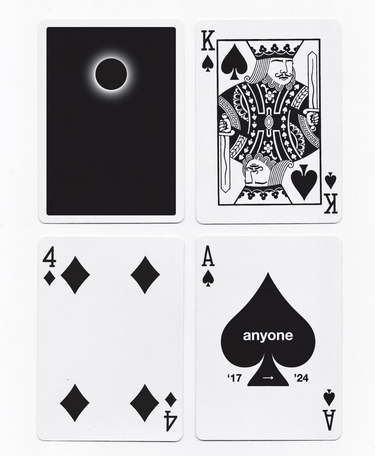 ANYONE ECLIPSE DOT PLAYING CARDS