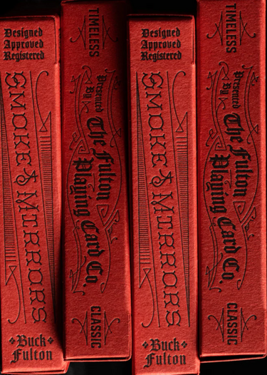 SMOKE & MIRRORS ANNIVERSARY EDITION: ROUGE PLAYING CARDS