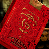 theory11 playing cards tavern on the green red edition