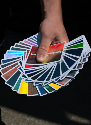 FONTAINE HOLOGRAPHIC PLAYING CARDS