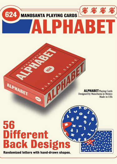 ALPHABET PLAYING CARDS
