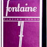 FONTAINE AMETHYST PLAYING CARDS 