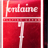 FONTAINE RUBY PLAYING CARDS 