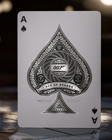 theory11 playing cards 007 James Bond deck